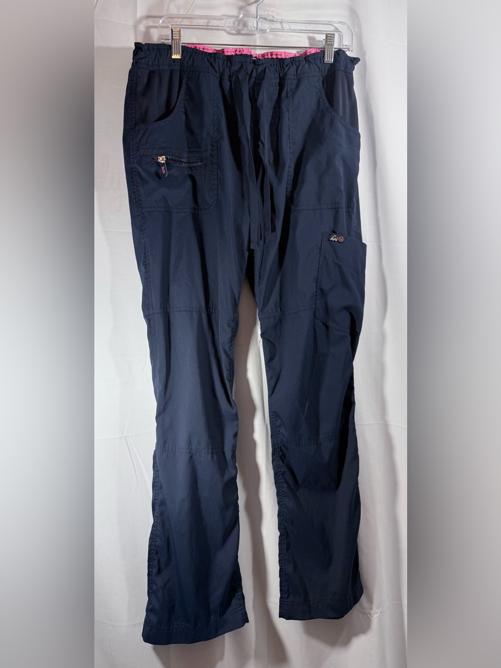 Koi Lite Slim Fit Navy Scrub Pants Size Medium Tall